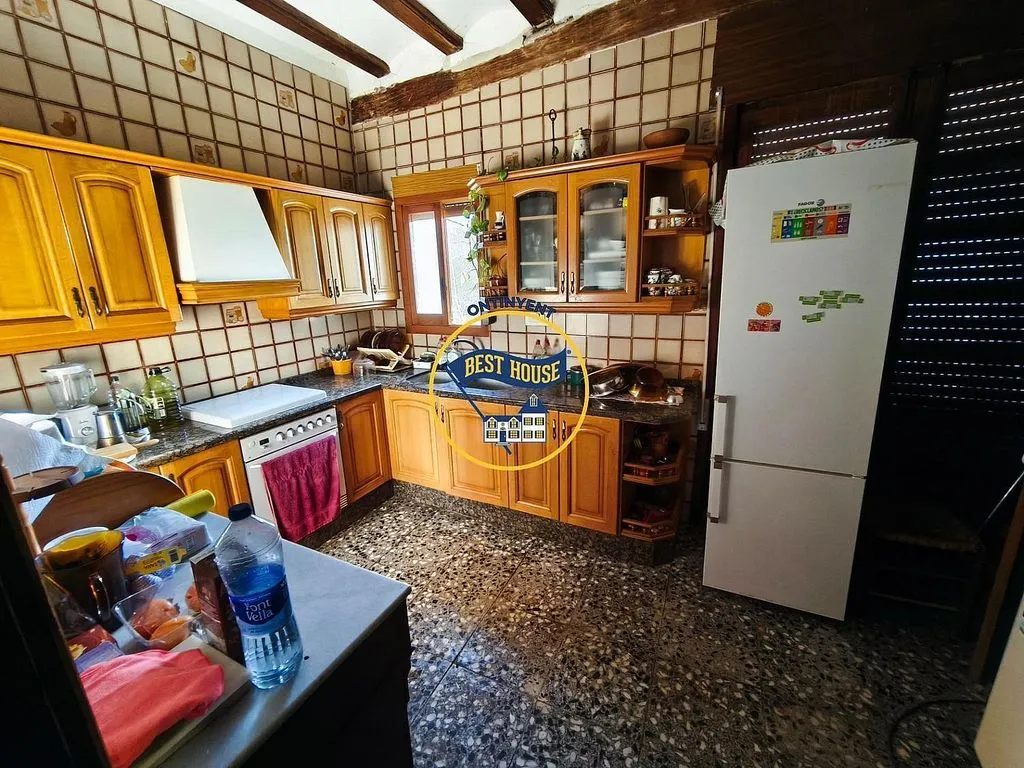 Köök - Historic House with Pool in Ontinyent, Valencia