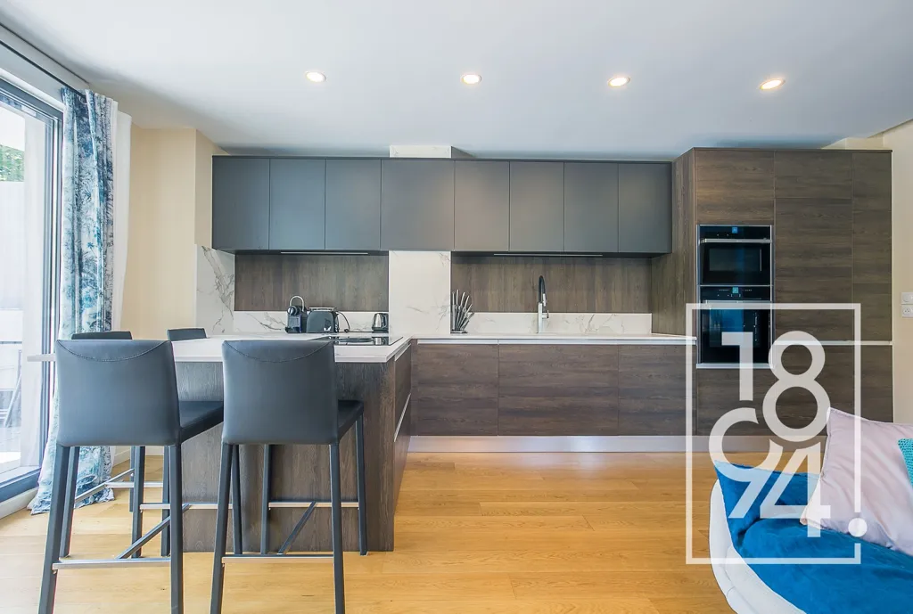 Cuisine - Appartement avec Terrasse de 70m² au 8ème Arrondissement de Marseille
