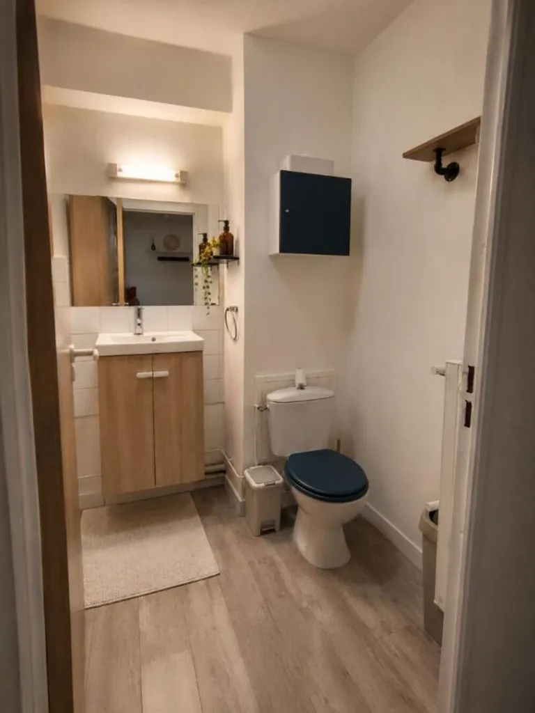 Salles de bain - Studio Équipé dans le Quartier Saint-Michel à Saint-Brieuc