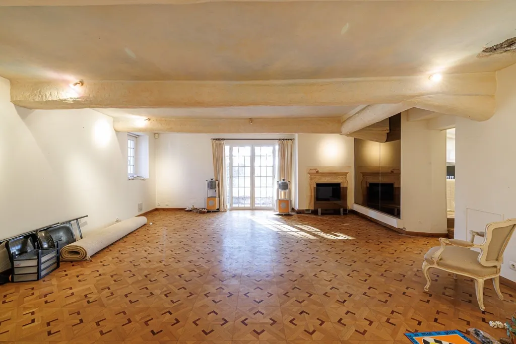 Living Room - Historic Estate with Panoramic Sea View in Fabron