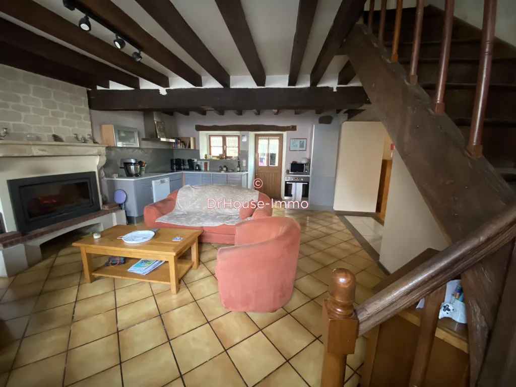 Soggiorno - Charming Red Stone House in Chaillac