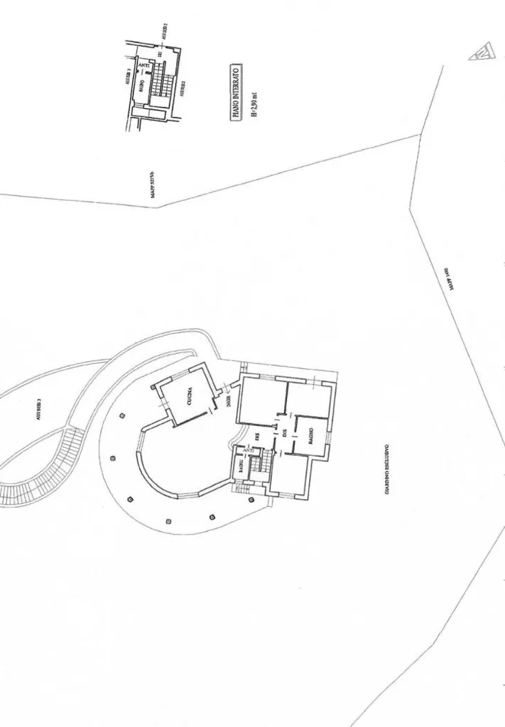 Plan - Luxury Villa with Private Garden in Foresto Sparso