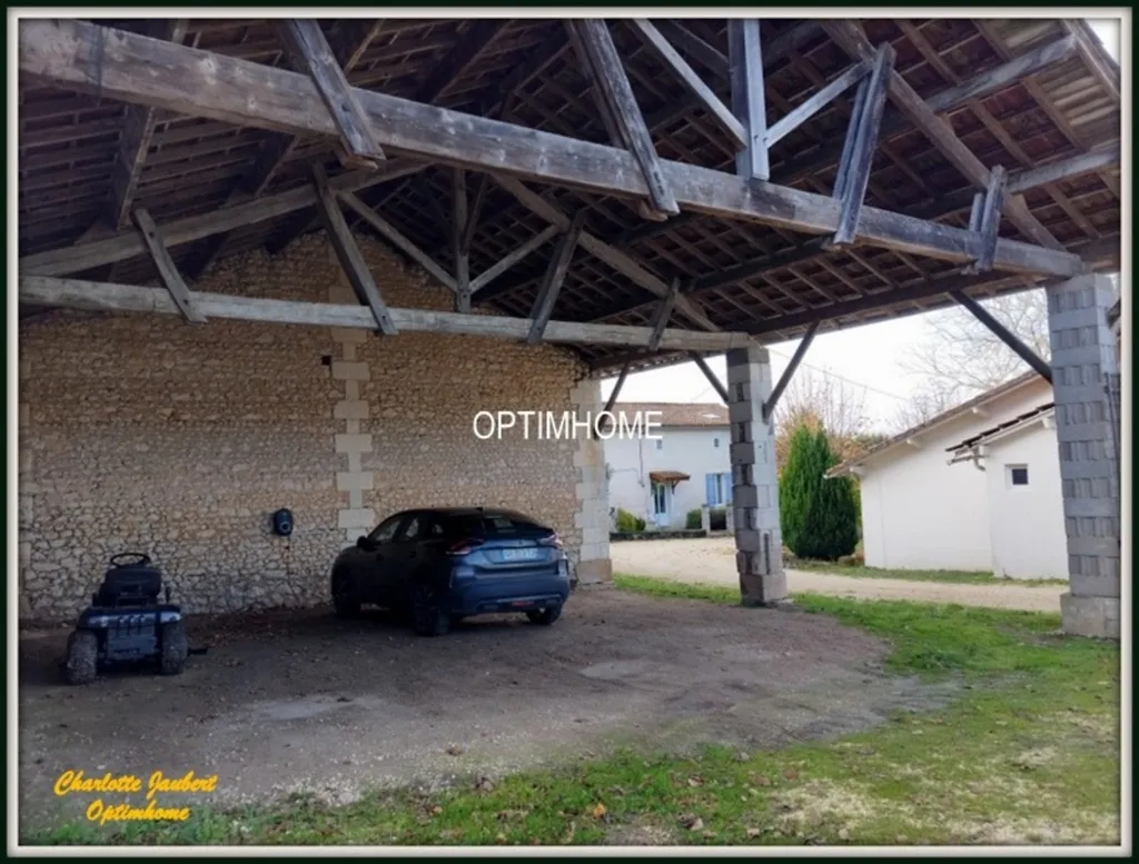 Garage - Character Property with Guest House near Aubeterre