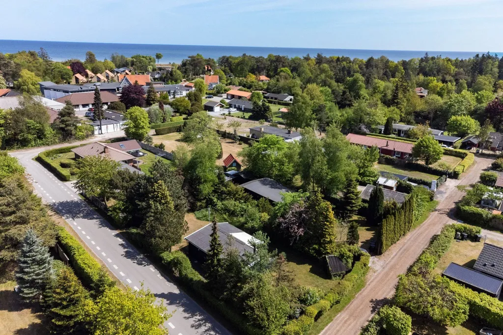 Vue aérienne - Cottage with Sea View in Væggerløse