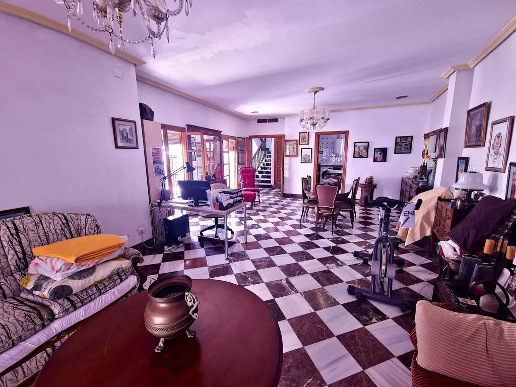 Séjour - Historic Townhouse with Pool in Córdoba