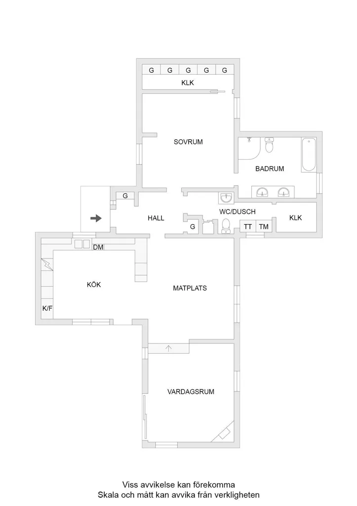 Plan - Modern House with Lake View in Rimforsa