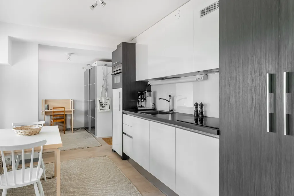 Köök - Apartment with Sea View in Vuosaari, Helsinki