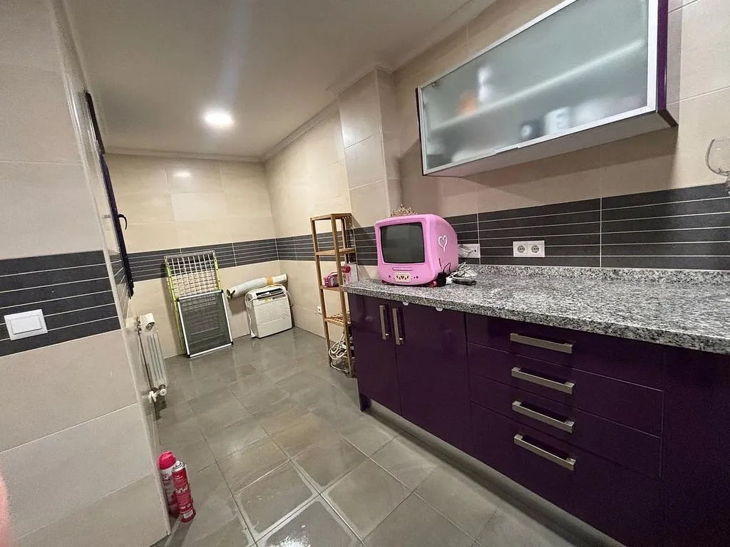 Köök - Furnished Flat with Parking in Castelanos de Moriscos