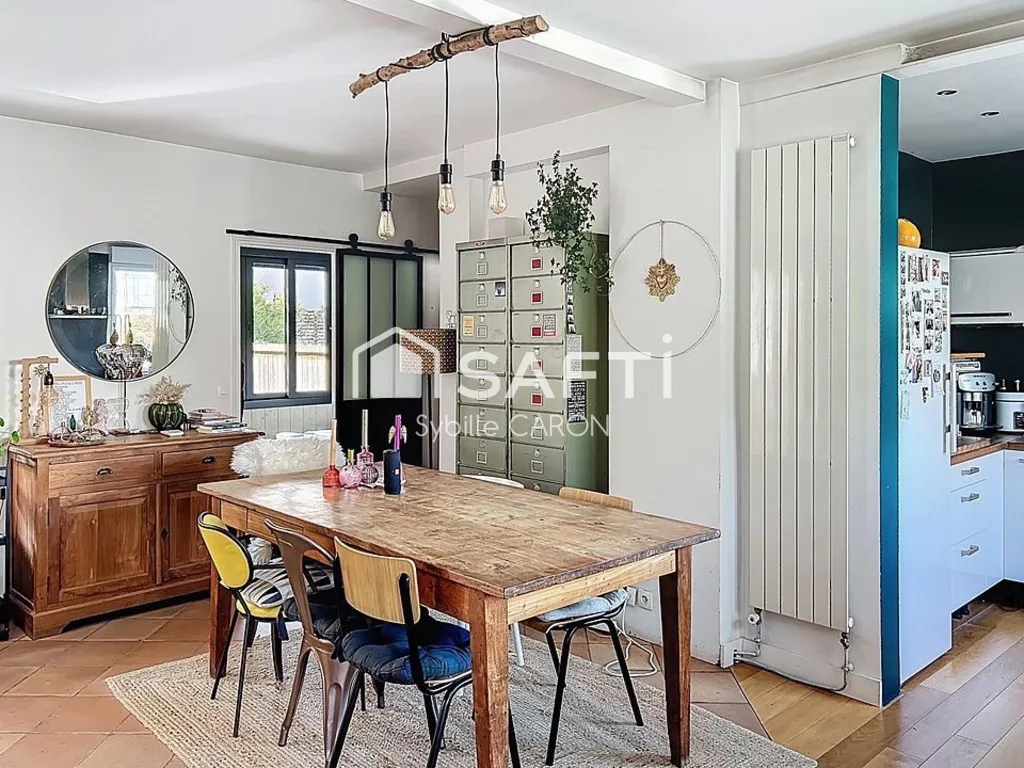 Salle à manger - Maison Rénovée avec Jardin à Clamart