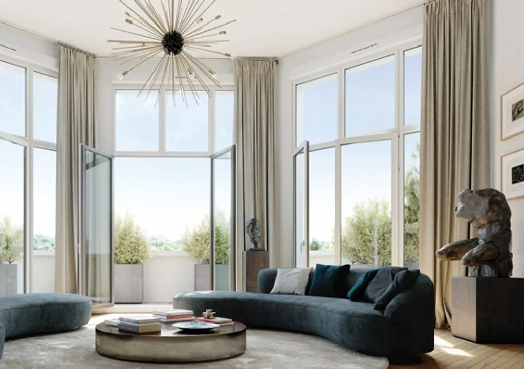 Living Room - Luxury Flat with Terrace in Châtenay-Malabry