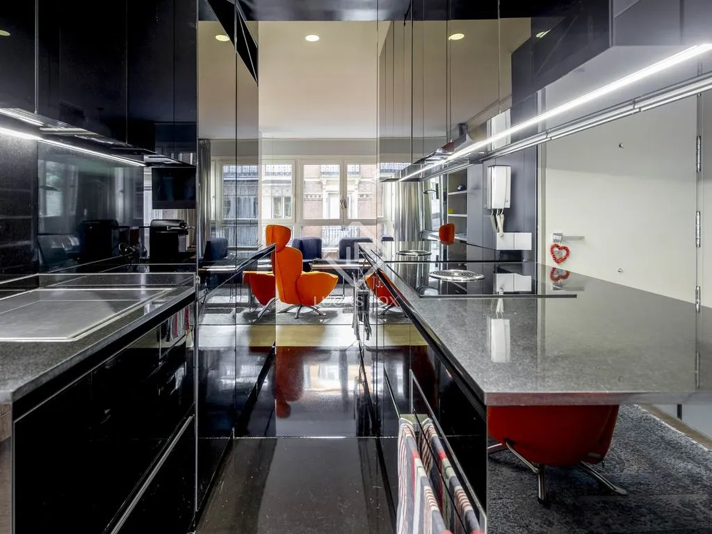 Cuisine - Bright 1-Bed Flat in Jerónimos, Madrid