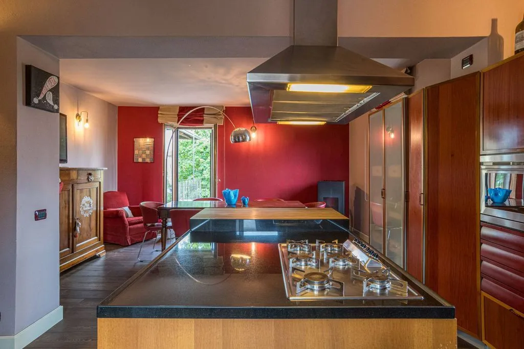 Cuisine - Detached House with River View in Ponte San Pietro
