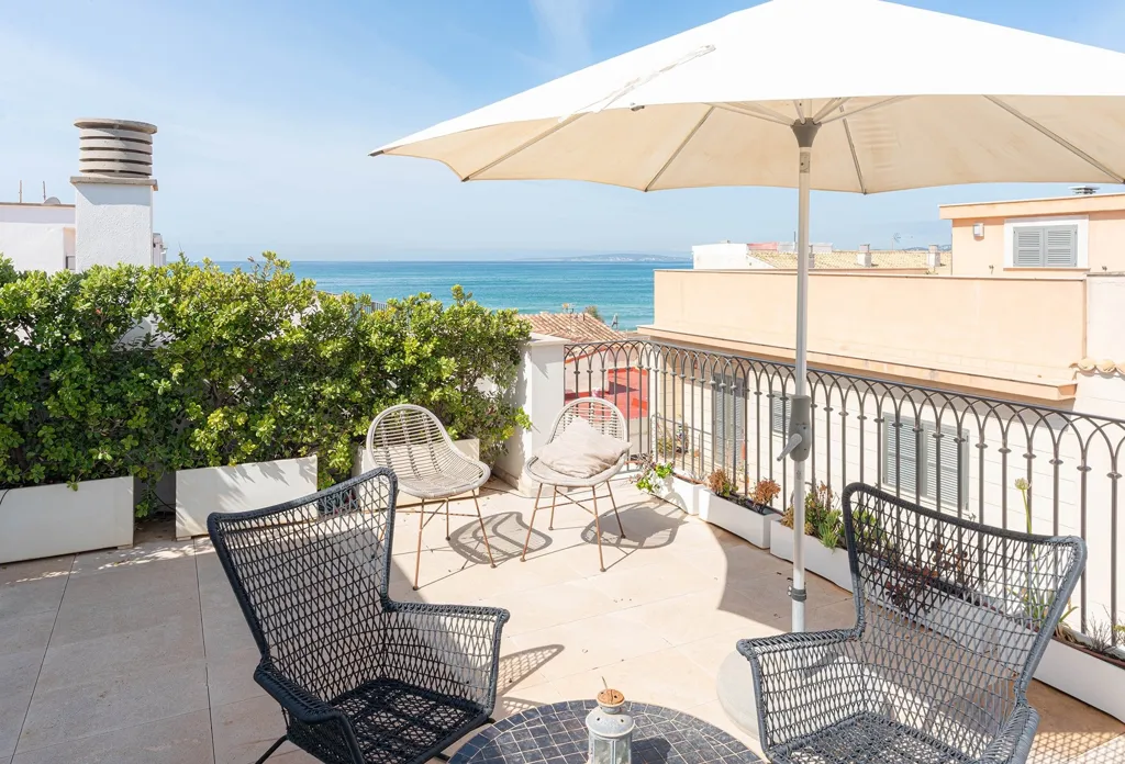 Terrace - Luxury Townhouse with Pool in El Molinar