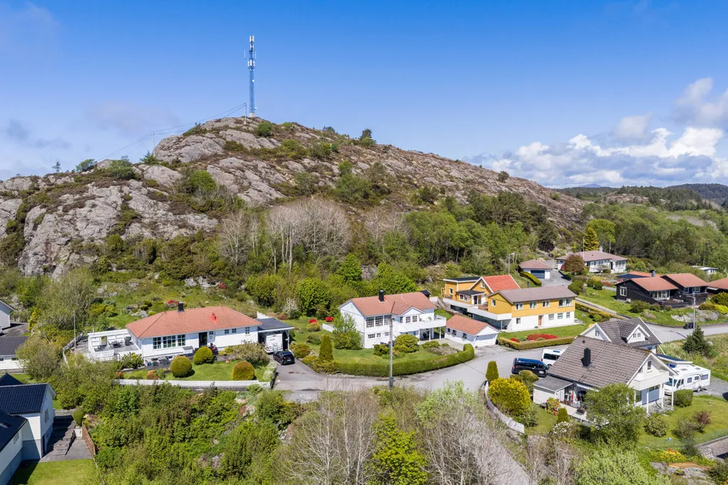 Vista aerea - Quiet Villa with Garden in Langevåg