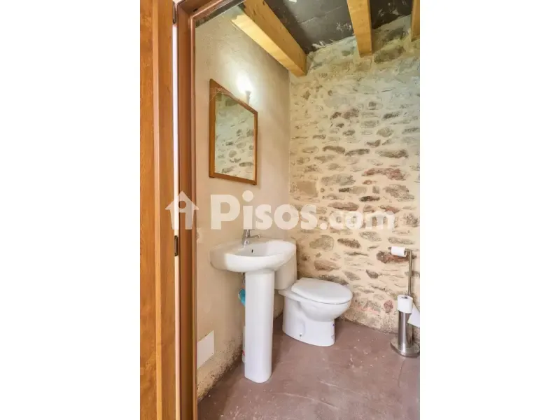 Salles de bain - Rustic Chalet with Pool in Santiz