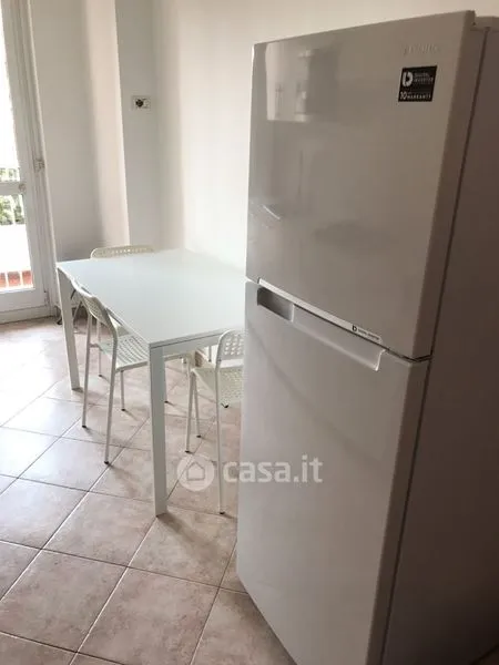 Kitchen - Modern Studio with Balcony in Milan