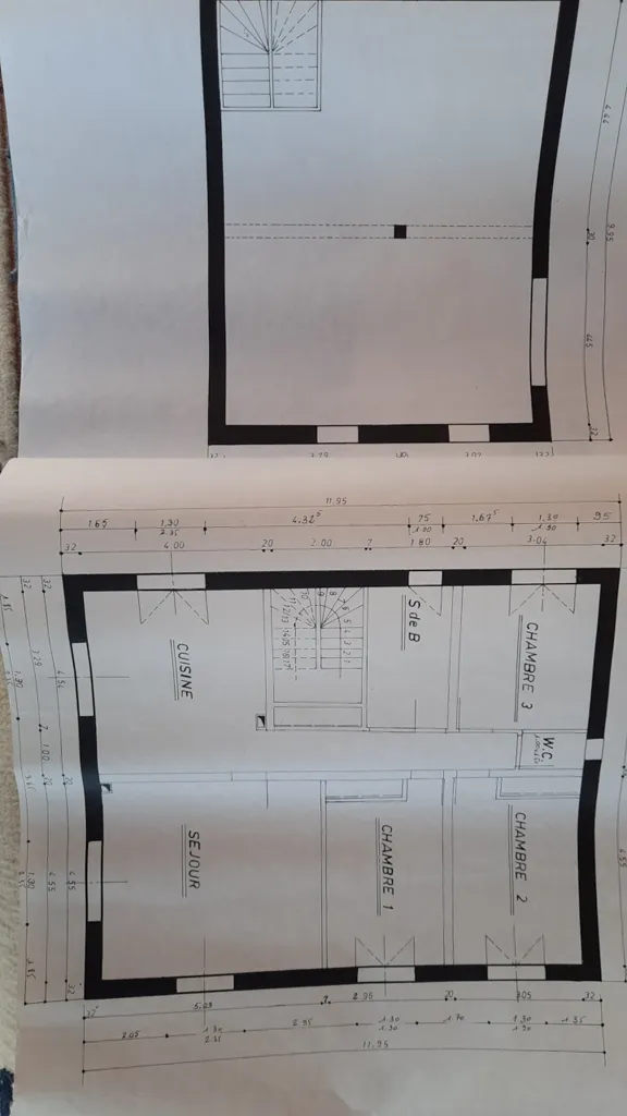Plan - Maison 4 pièces à Frouzins