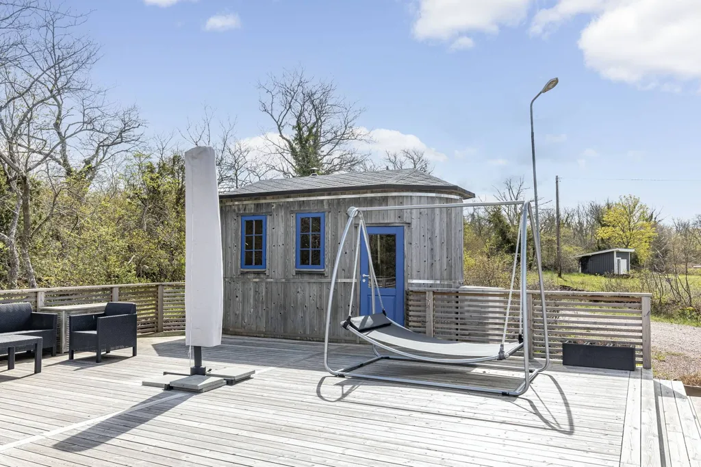 Terrasse - Villa with Sea View and Strandline on Öland