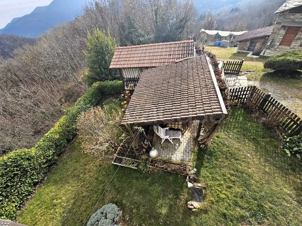 Õhuvaade - Rustic Property with Mountain View in Venasca