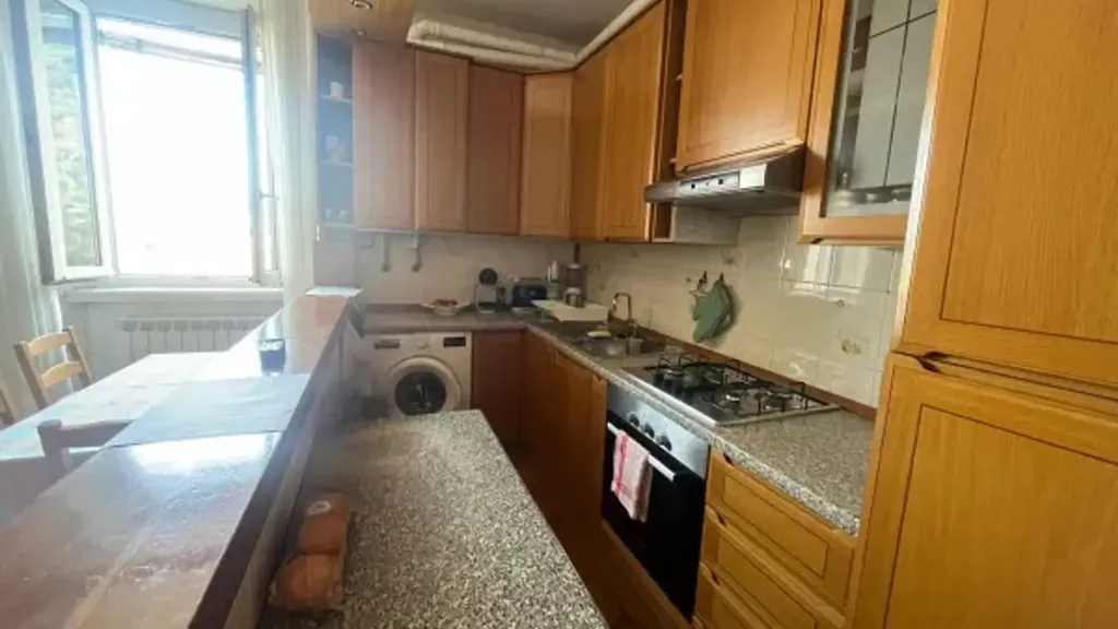 Köök - 2-Bedroom Apartment with Balcony in Como