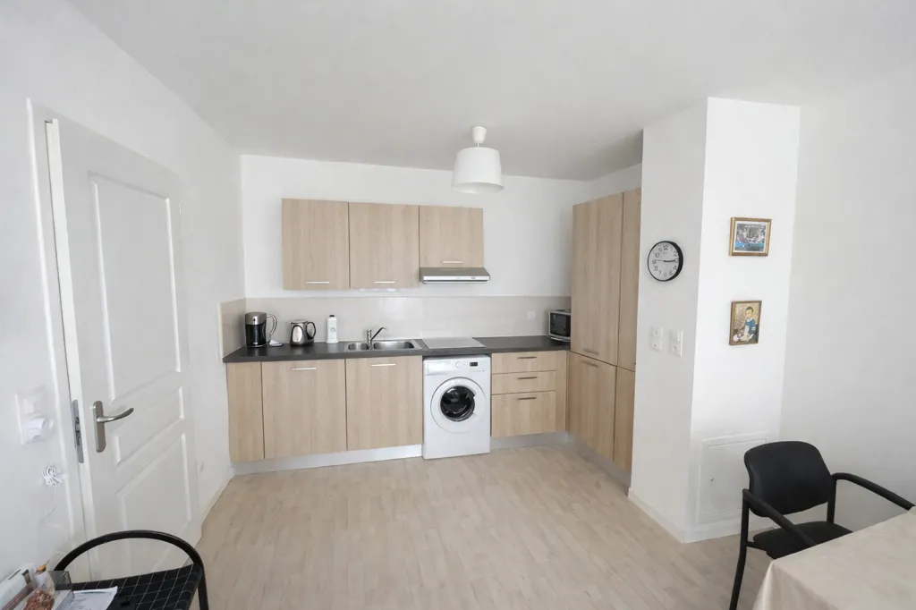 Cucina - 2-Bedroom Apartment with Terrace in Challans Centre