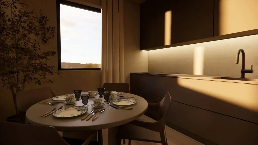 Sala da pranzo - Rustic-Style Flat with Balcony in Civitanova Marche