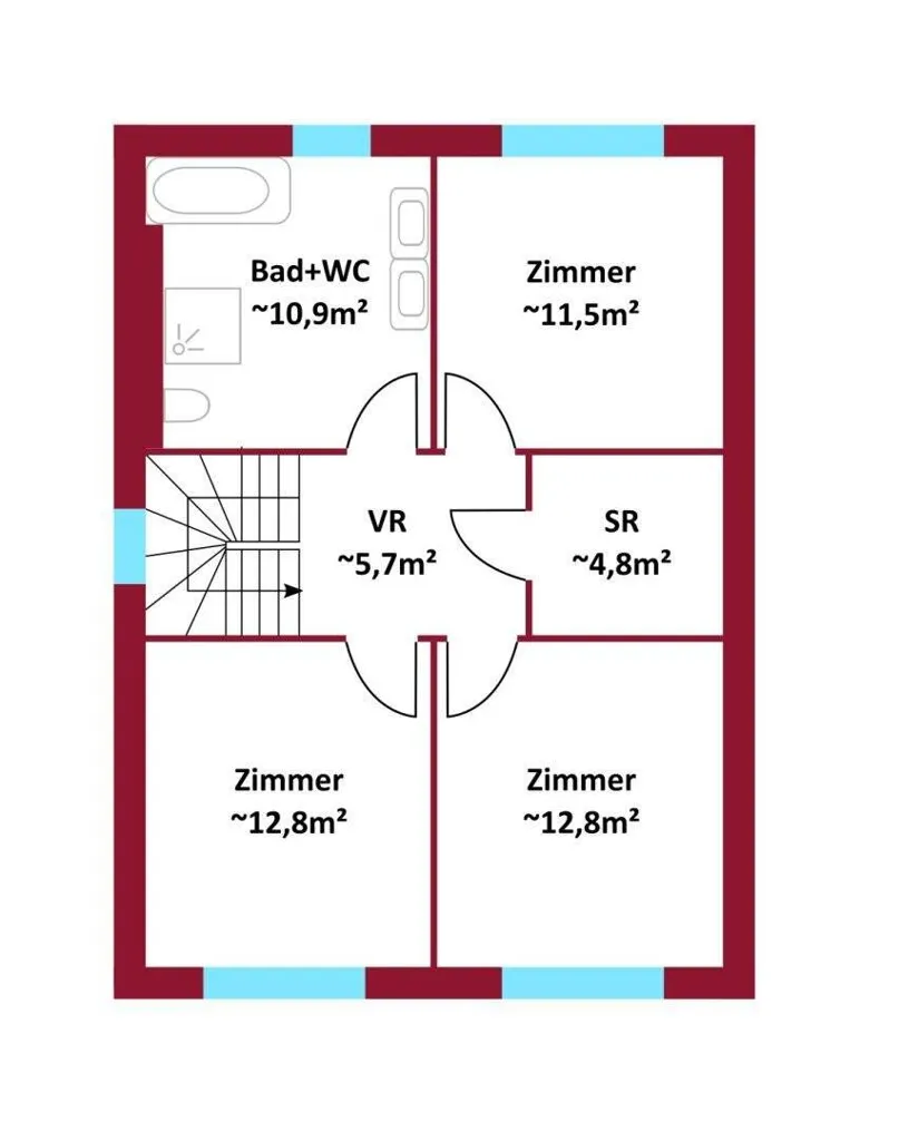 Plan - Flexible Mietkauf House in Draßburg