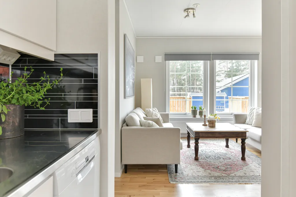 Köök - Newly Built Villa with Garden in Väskinde