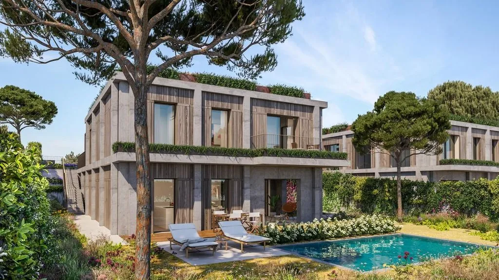 Villa with Sea View in Caparica Hills, Almada