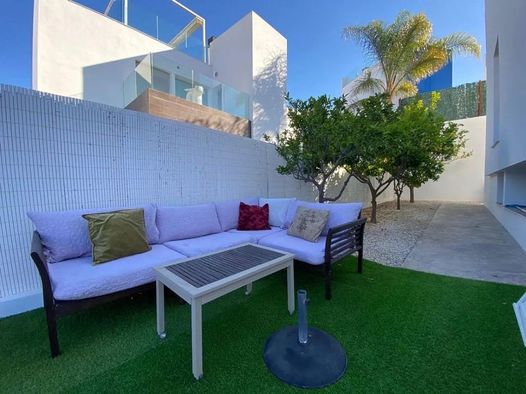 Jardin - Chalet with Pool and Terrace in Cala de Finestrat