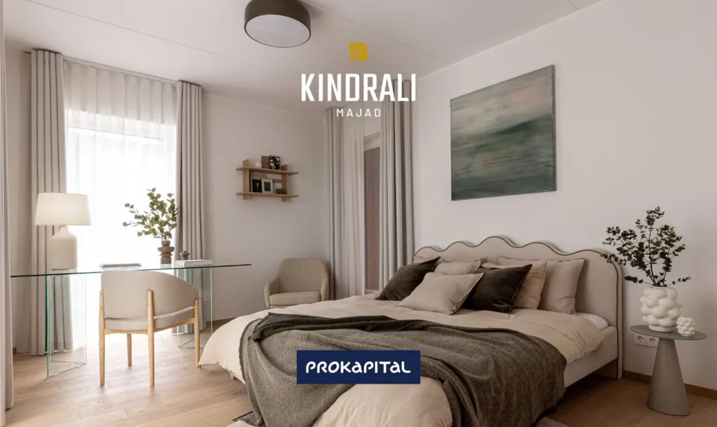 Bedrooms - Apartment with Sauna and Balcony in Kristiine