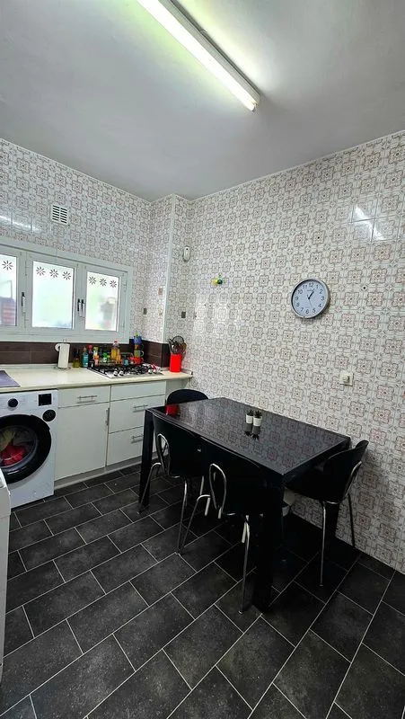 Cuisine - Renovated Apartment with Balcony in Martutene