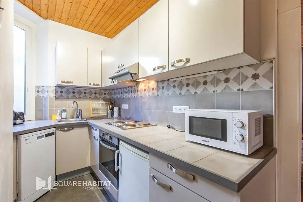Kitchen - Charming 2-Bedroom Apartment in Cauterets