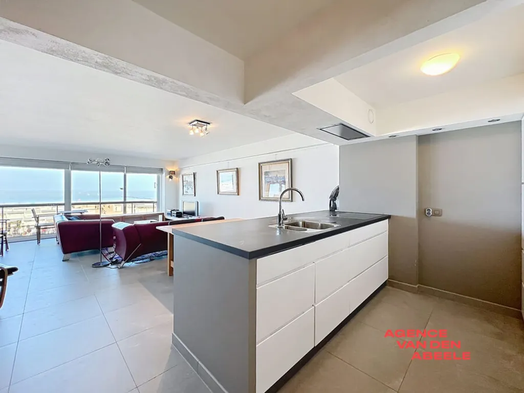 Cuisine - Appartement avec vue mer à Knokke-Heist