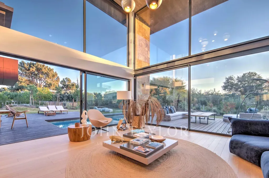 Living Room - Modern Villa with Sea View in Troia Resort
