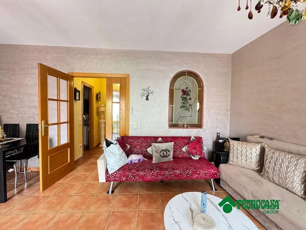 Séjour - Terraced House with Balcony in Torrijos