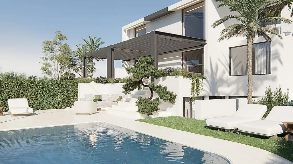 Piscine - New Villa with Pool in Islantilla