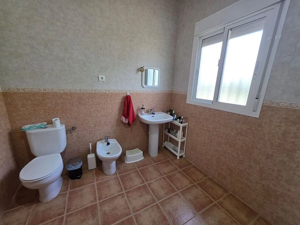 Salles de bain - Reformed Cortijo with Large Land in Tabernas
