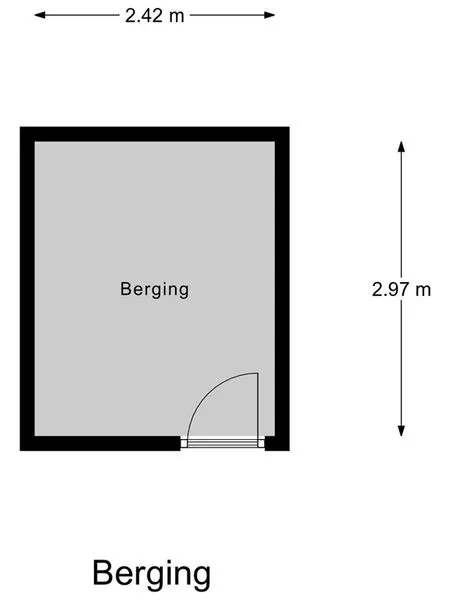 Plan - Maisonnette with Three Balconies in Alphen aan den Rijn