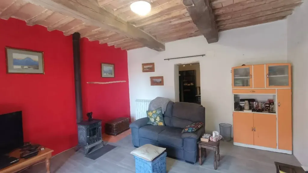 Séjour - Panoramic Terraced House with Garden in Piegaro