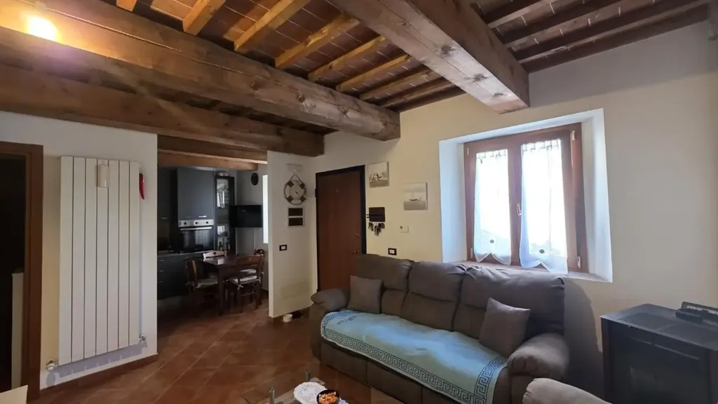 Soggiorno - Terraced House with Private Garden in Collesalvetti