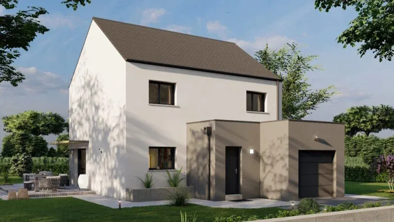 Maison Contemporaine Neuve à Langan