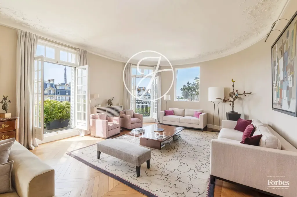 Elutuba - Duplex with Eiffel Tower View in Paris 7th