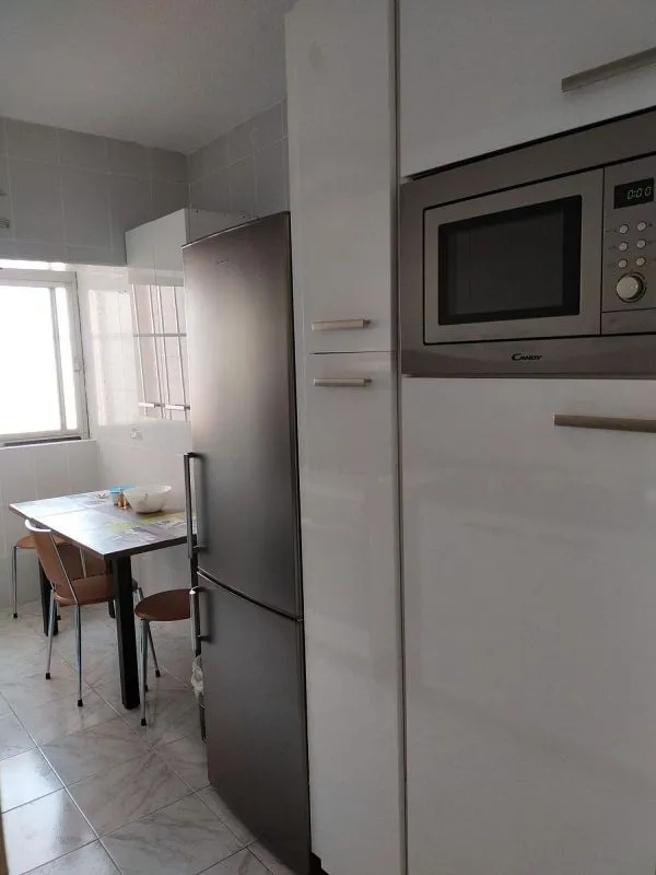 Cuisine - Apartment with Balcony in Polígono Cartuja