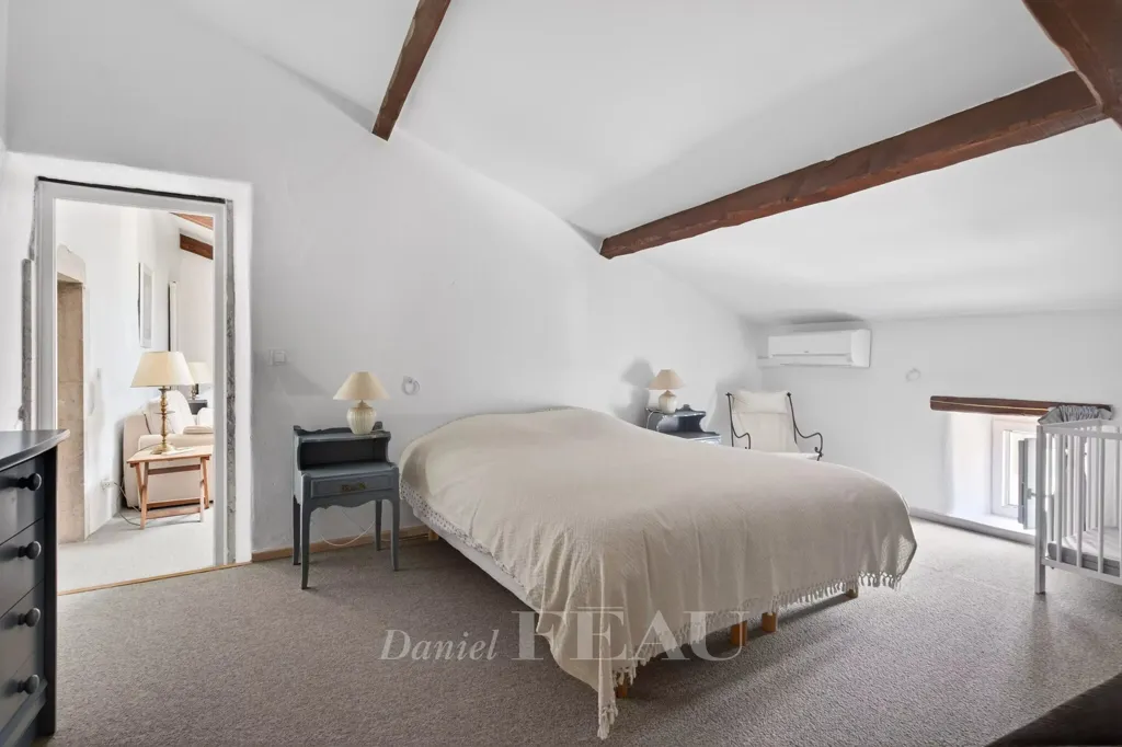 Chambres - Mas Provençal Rénové avec Piscine en Ardèche Méridionale