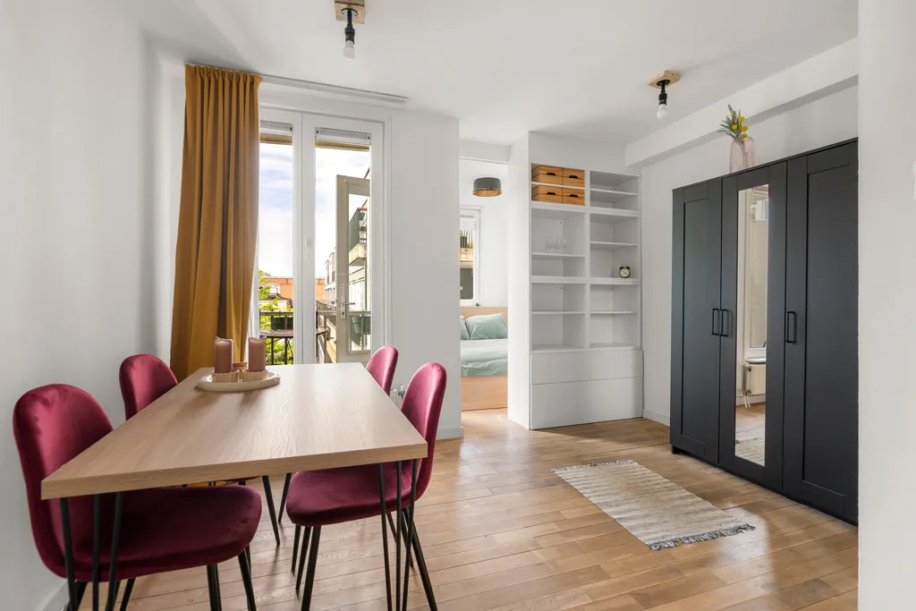 Söögituba - 2-Bedroom Apartment with Balcony in Oud-West