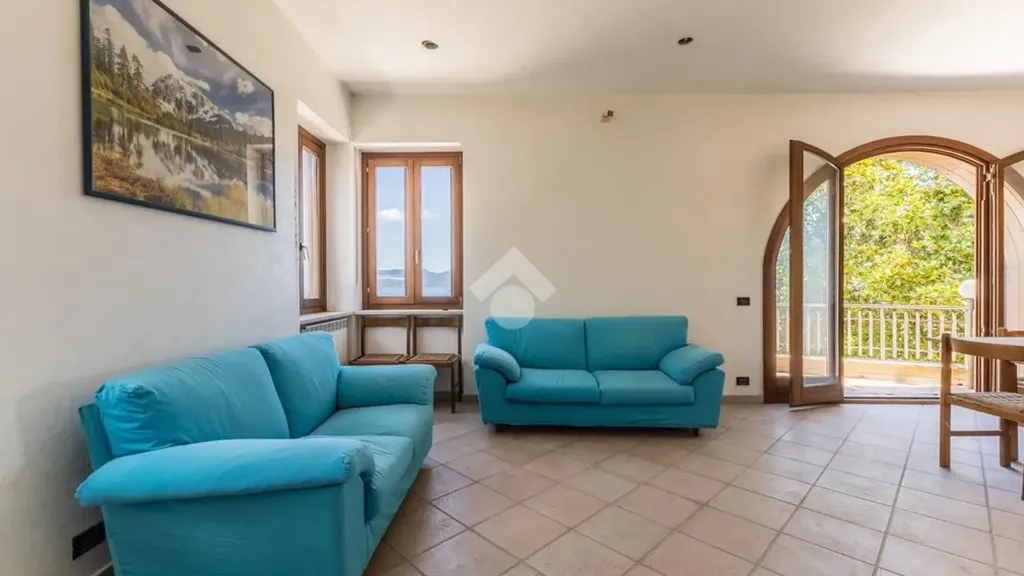 Living Room - Villa with Lake View in Bracciano