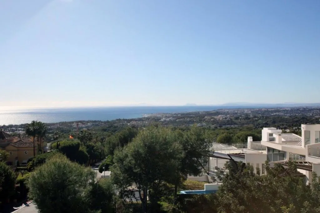Balcony - Semi-Detached Villa with Sea Views in Marbella