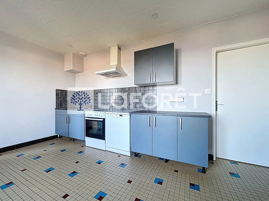 Cucina - Flat with Balcony and Terrace in Moncoutant