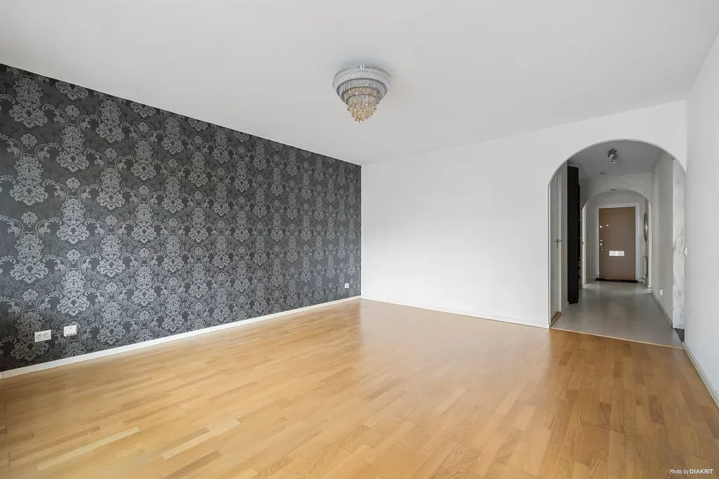 Living Room - Apartment with Balcony in Stockholm